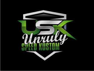 Unruly speed kustom  logo design by BintangDesign