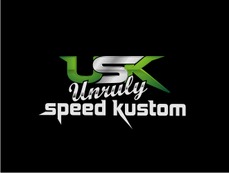 Unruly speed kustom  logo design by BintangDesign