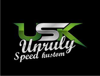 Unruly speed kustom  logo design by BintangDesign