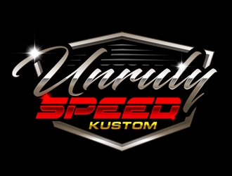 Unruly speed kustom  logo design by DreamLogoDesign