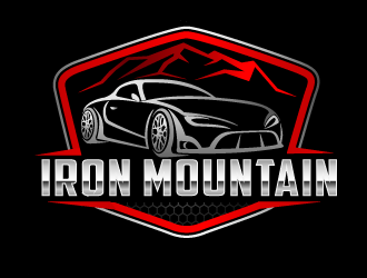 Iron Mountain logo design by THOR_