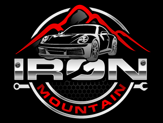 Iron Mountain logo design by THOR_