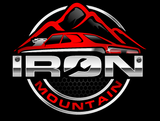 Iron Mountain logo design by THOR_