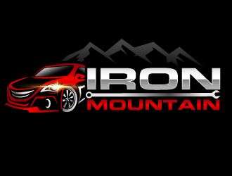 Iron Mountain logo design by THOR_