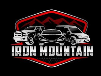 Iron Mountain logo design by THOR_