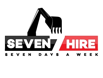 Seven7 Hire  logo design by Cyds