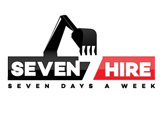 Seven7 Hire  logo design by Cyds