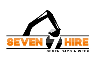 Seven7 Hire  logo design by Cyds