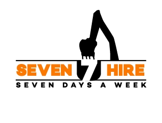 Seven7 Hire  logo design by Cyds