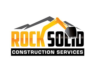 Rock Solid Construction Services  logo design by gogo