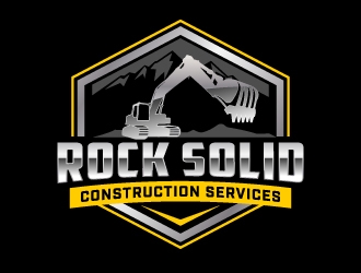 Rock Solid Construction Services  logo design by jaize