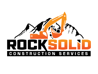 Rock Solid Construction Services  logo design by scriotx