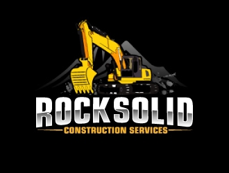 Rock Solid Construction Services  logo design by AamirKhan