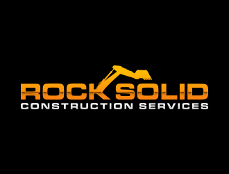 Rock Solid Construction Services  logo design by lexipej