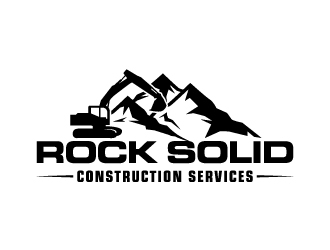 Rock Solid Construction Services  logo design by J0s3Ph