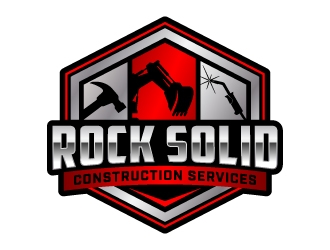 Rock Solid Construction Services  logo design by jaize