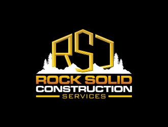 Rock Solid Construction Services  logo design by totoy07