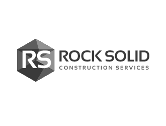 Rock Solid Construction Services  logo design by BeDesign