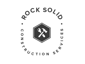 Rock Solid Construction Services  logo design by BeDesign