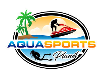 AquaSportsPlanet logo design by cintoko