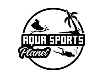 AquaSportsPlanet logo design by chumberarto