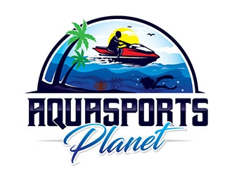 AquaSportsPlanet logo design by gogo