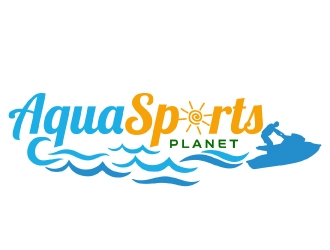 AquaSportsPlanet logo design by AamirKhan