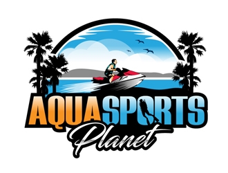 AquaSportsPlanet logo design by DreamLogoDesign