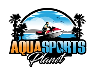 AquaSportsPlanet logo design by DreamLogoDesign