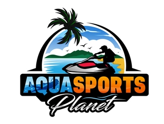 AquaSportsPlanet logo design by DreamLogoDesign