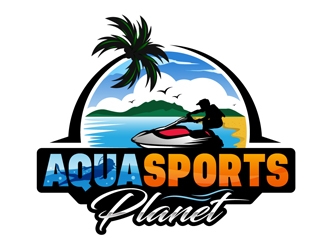 AquaSportsPlanet logo design by DreamLogoDesign