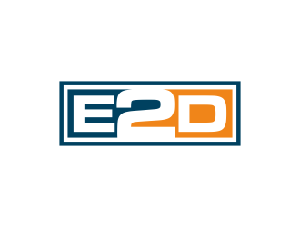 E2D logo design by p0peye