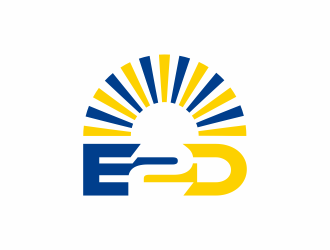 E2D logo design by scolessi