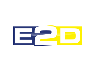 E2D logo design by blessings