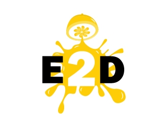 E2D logo design by BeezlyDesigns