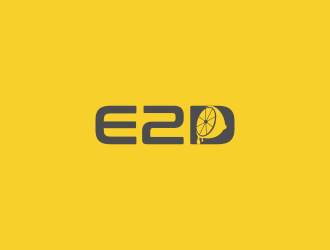 E2D logo design by dhika