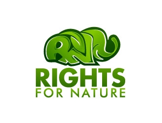 Rights for Nature logo design by maze