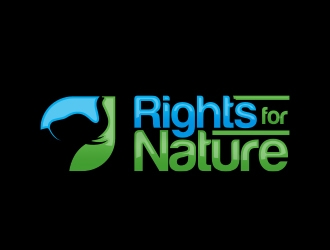 Rights for Nature logo design by MarkindDesign