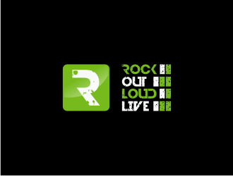 Rock Out Loud Live logo design by Susanti