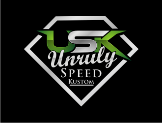 Unruly speed kustom  logo design by BintangDesign