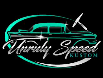 Unruly speed kustom  logo design by THOR_