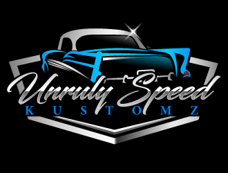 Unruly speed kustom  logo design by THOR_