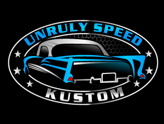 Unruly speed kustom  logo design by THOR_