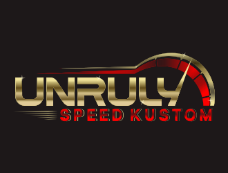 Unruly speed kustom  logo design by Kipli92