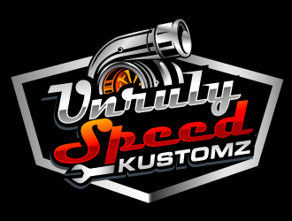 Unruly speed kustom  logo design by THOR_