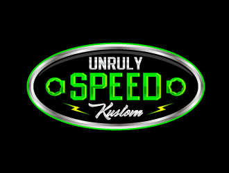 Unruly speed kustom  logo design by Ultimatum