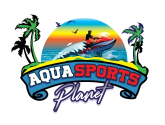 AquaSportsPlanet logo design by gogo