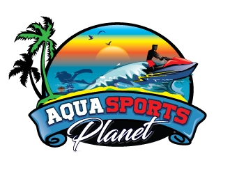 AquaSportsPlanet logo design by gogo