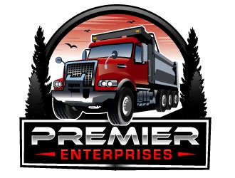 Premier Enterprises logo design by LucidSketch