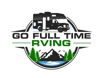 Go Full Time RVing logo design by AamirKhan